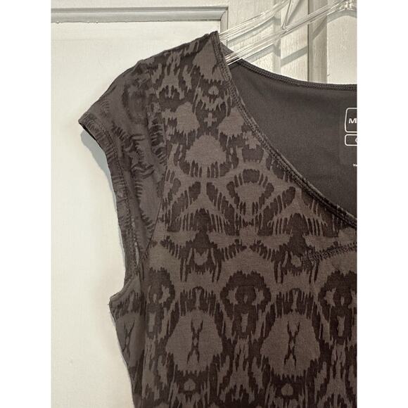 Merrell Opti-wick Midi Dress Cap Sleeve Size Small Gray Outdoors Hiking Hippie - Picture 2 of 12